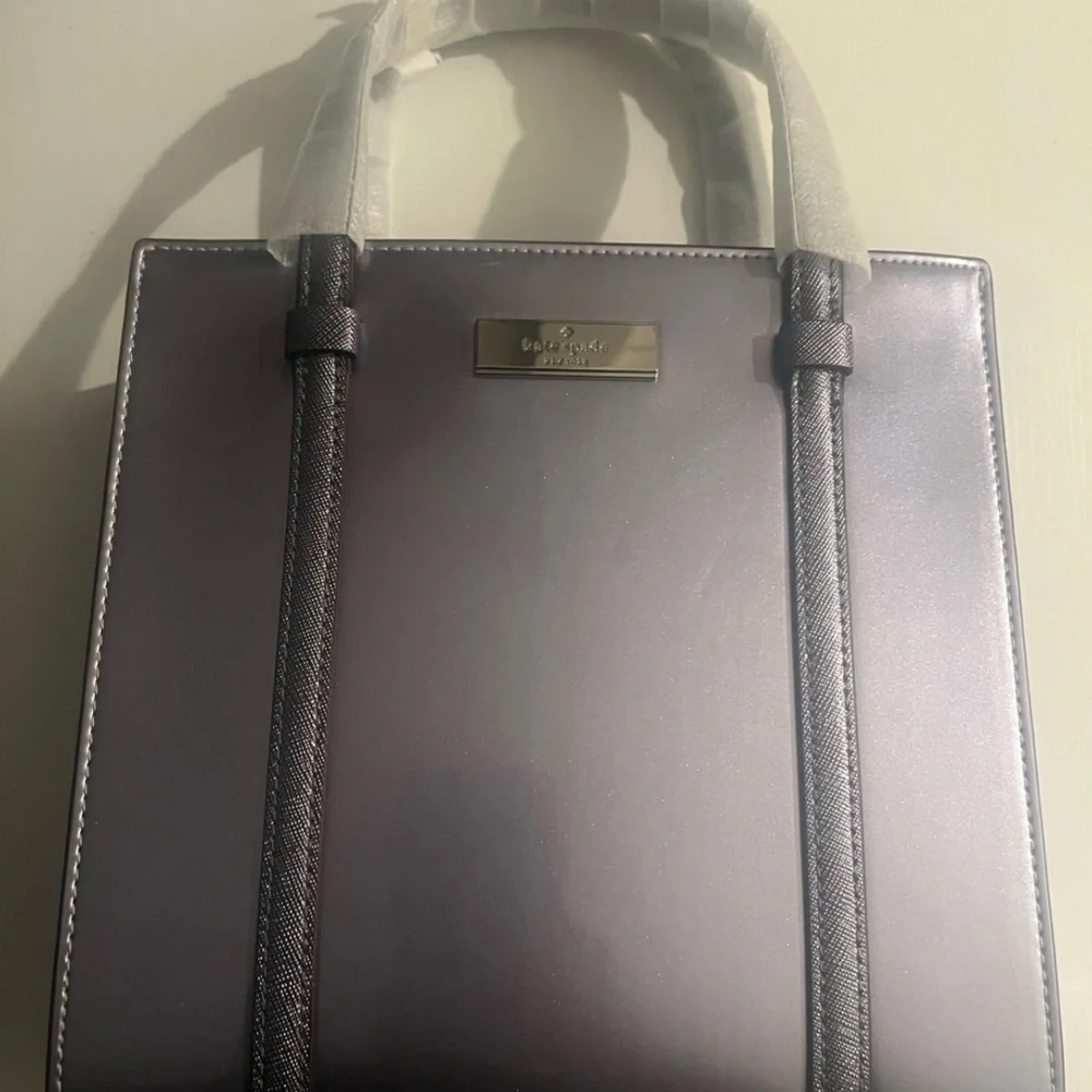 Kate Spade Patent Leather Kenzie Mini Tote (NWT, includes branded dust bag) - Picture 6 of 7